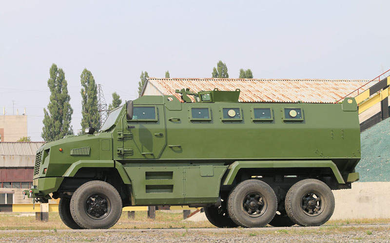 KrAZ Fiona 6x6 Armoured Vehicle - Army Technology