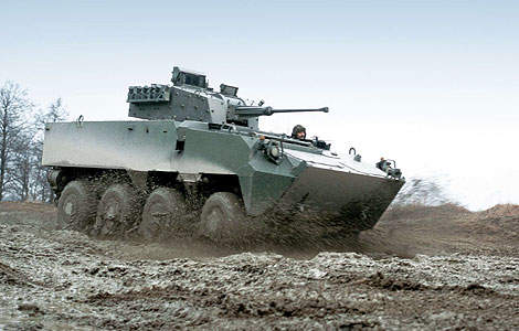 Pandur II 6x6 and 8x8 Light Armoured Vehicles - Army Technology