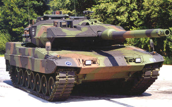 modern leopard 2 german tank commander
