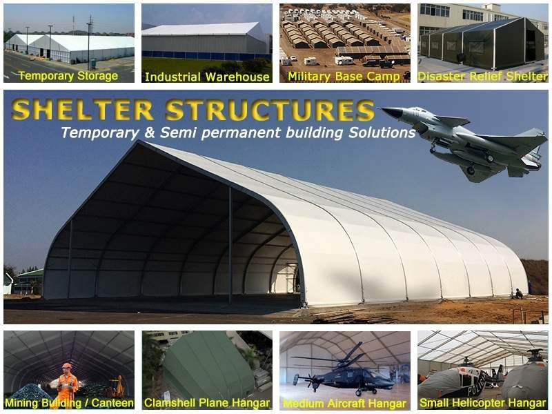 Temporary Aircraft Hangars & Shelters