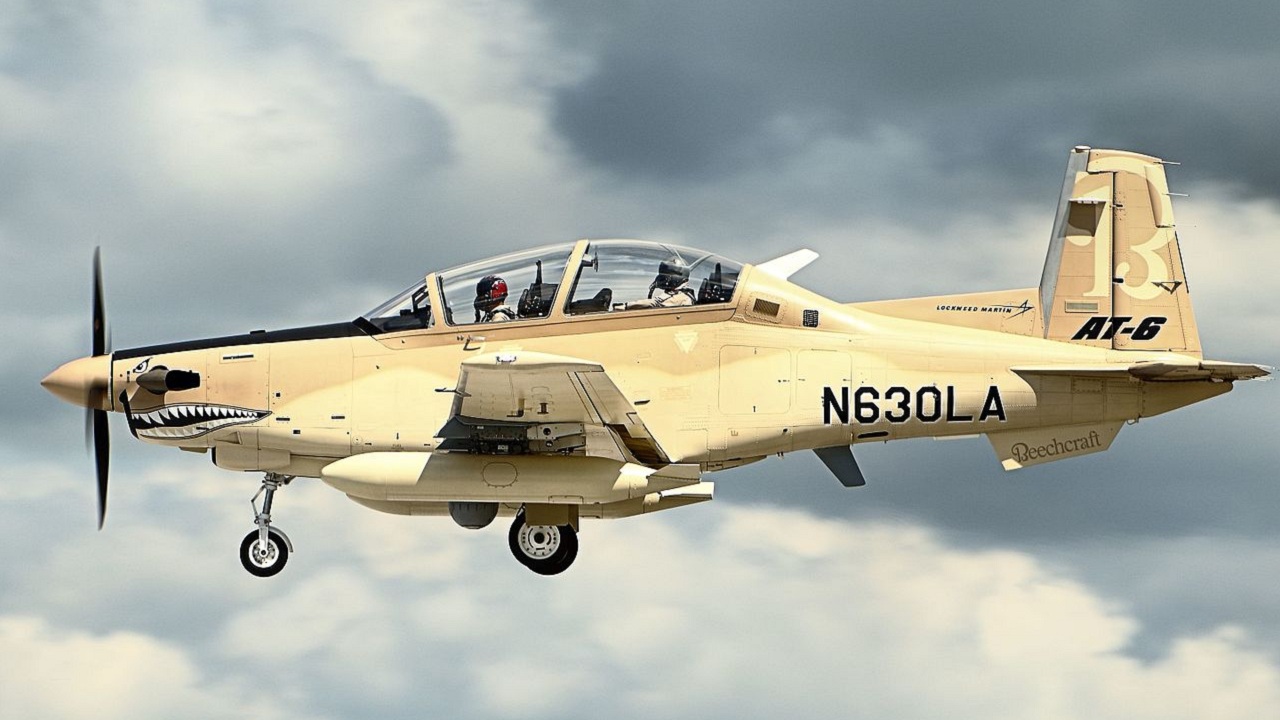 Image 3-Beechcraft AT-6 Wolverine - Army Technology