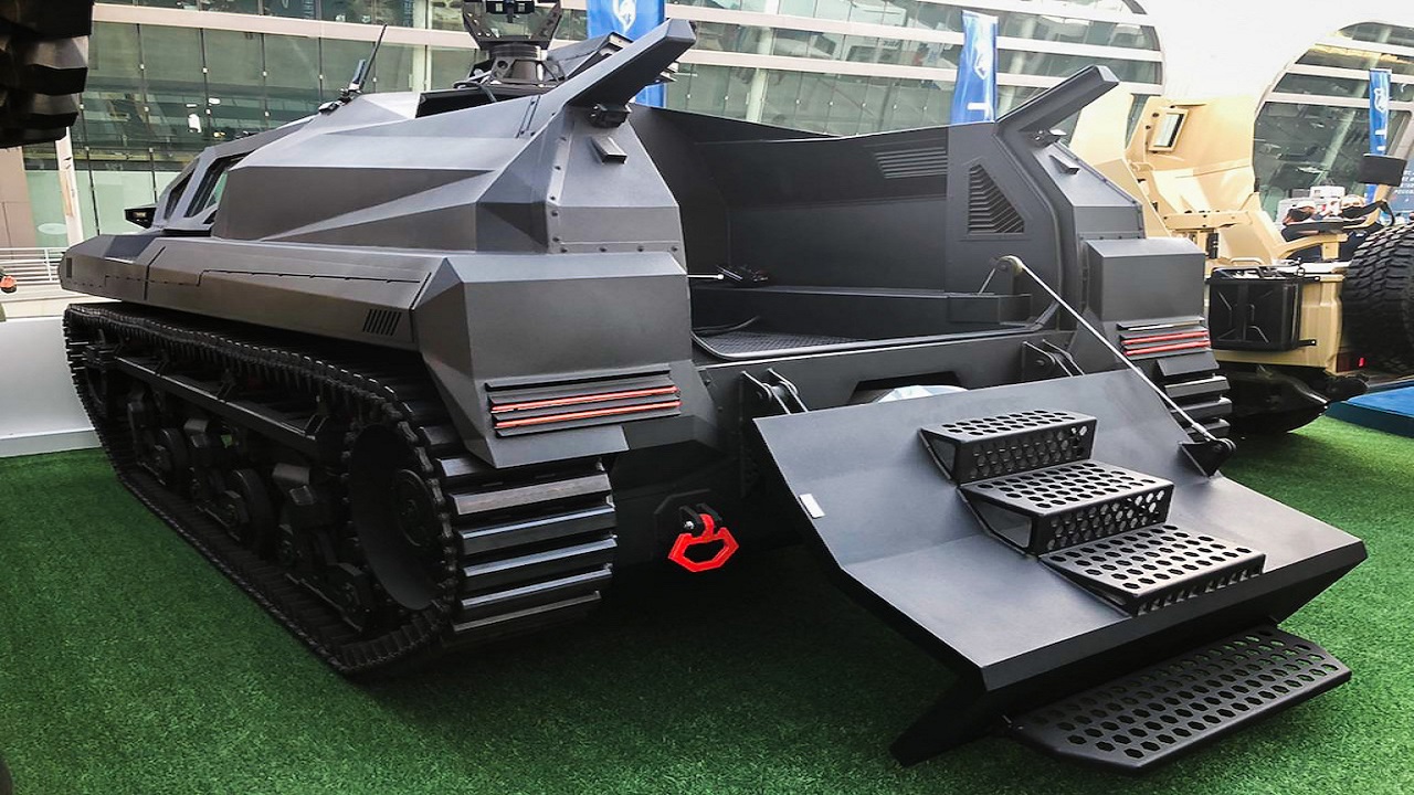 Introducing Storm A New Military Armored Vehicle Powered Entirely By