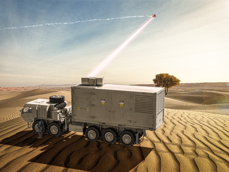 Lockheed Martin S 300kW Class Laser Ready To Support US DoD Efforts   Laser 735x551 