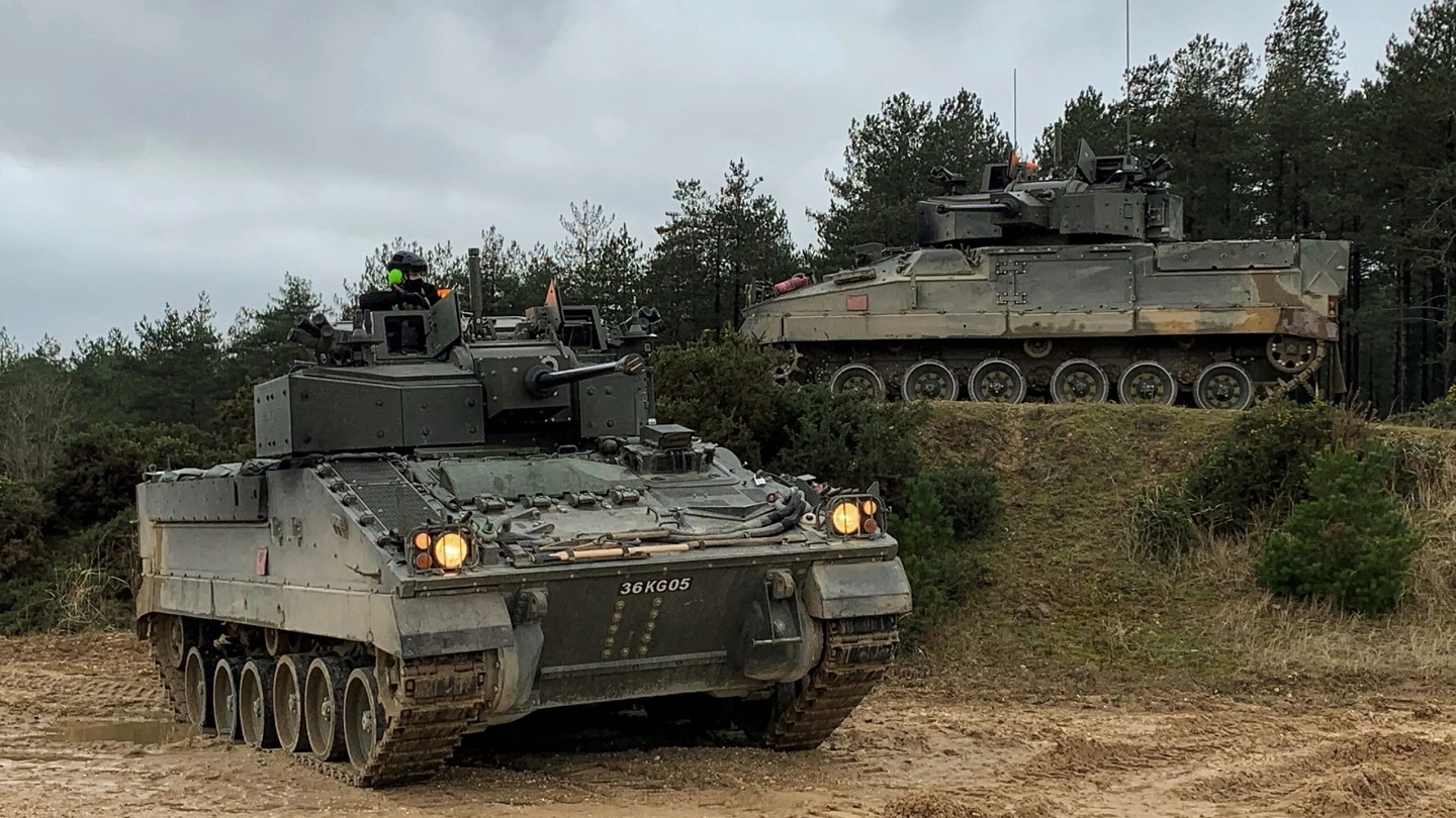 British Army’s Warrior IFV fleet drops from 708 to 632 vehicles - Army ...