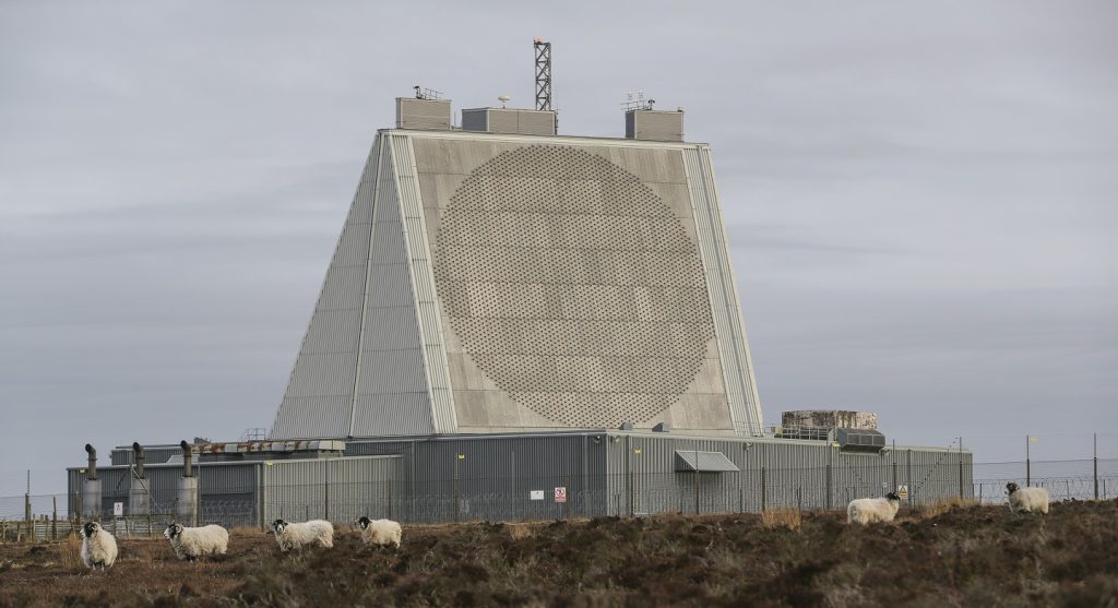 Fylingdales radar site 