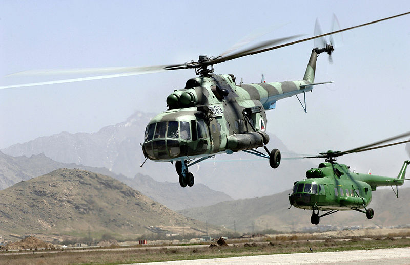 Mi-17 helicopters