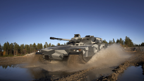 Norwegian Army's CV90 IFV