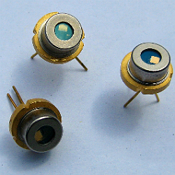 The laser diodes are highly reliable and have the option of having an integrated monitor photodiode