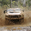 Thales Hawkei PMV Stage 1 prototype undergoing user assessment trials at Puckapunyal in Australia.