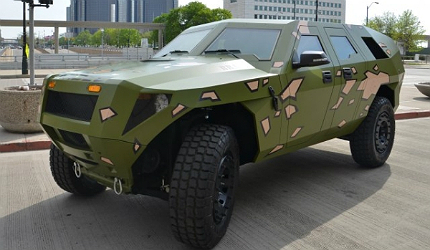 TARDEC's hybrid Humvee, Fuel Efficient Demonstrator Bravo