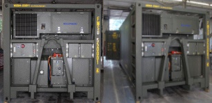 Klinge Corporation, the specialist manufacturer of transport refrigeration equipment, has completed acceptance testing of their military refrigerated A-frame container systems at a state-of-the-art test facility in the US.