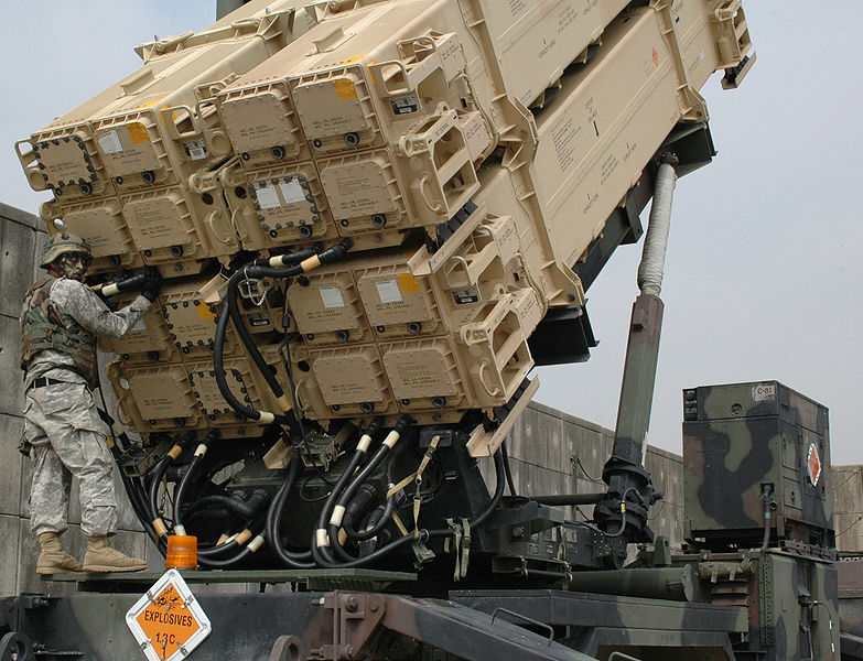 PAC-3 MSE missile launcher