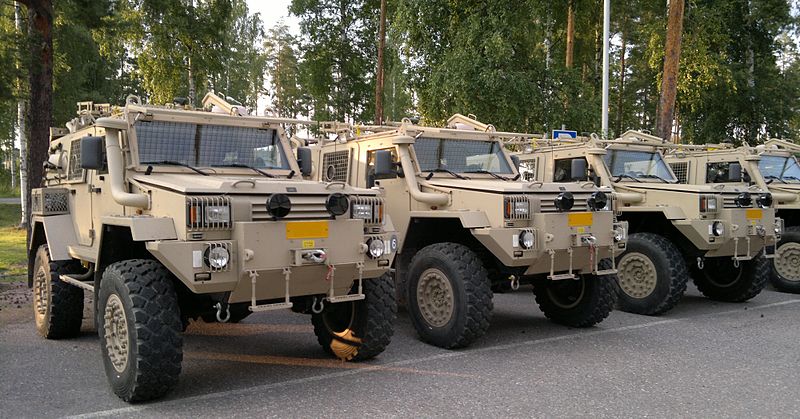RG-32M armoured vehicles