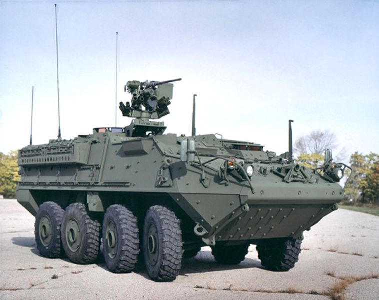 Stryker vehicle