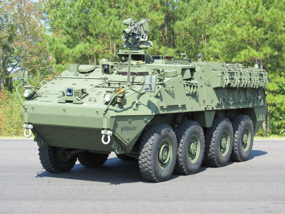 DVH configuration Stryker vehicle