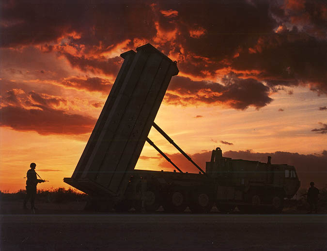 THAAD launcher