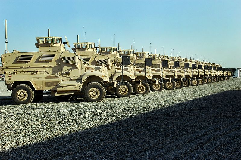 MRAP vehicles