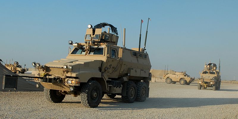 Caiman MRAP vehicle