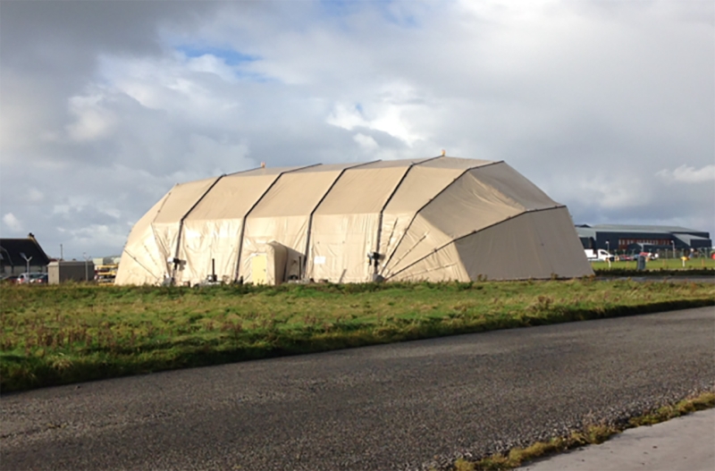 Rubb deployable military shelters