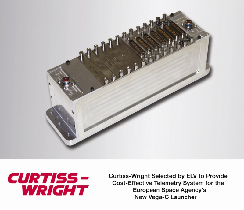 Curtiss-Wright selected by ELV to provide telemetry system for European space agency's new vega-c launcher 