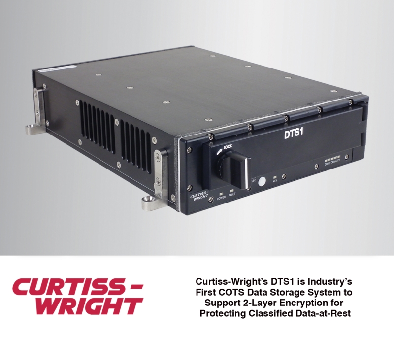 Curtiss announced first COTS DAR storage solution to support 2-layer encryption