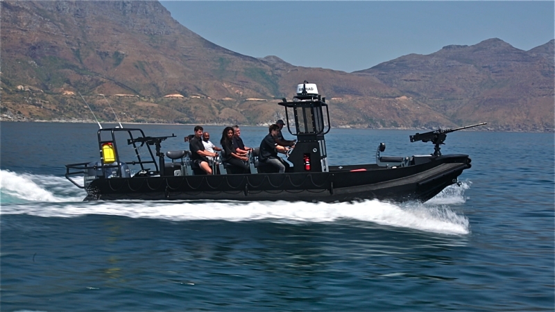 Rugged patrol boat