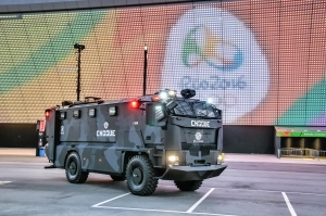 Plasan's Guarder supports security at Rio 2016
