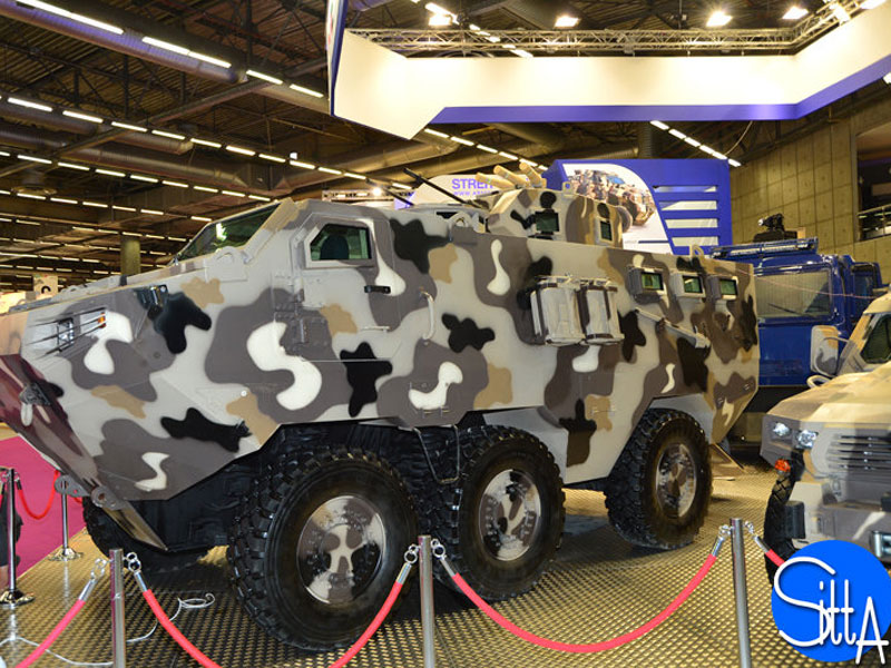 Alligator 6x6 tactical armoured vehicle