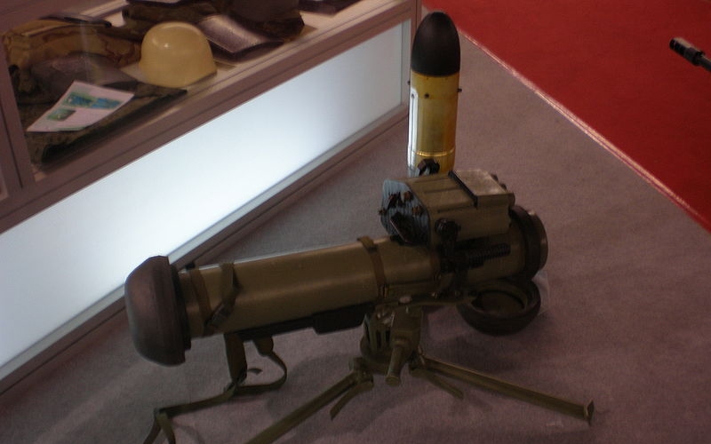 The Bumbar anti-tank guided missile system has been operational with the Serbian Armed Forces since 2012.