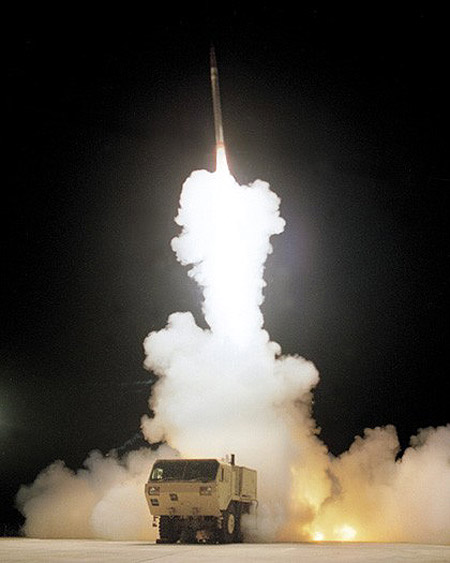 THAAD missile