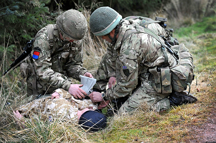 Care and conflict – when military medics take on humanitarian challenges
